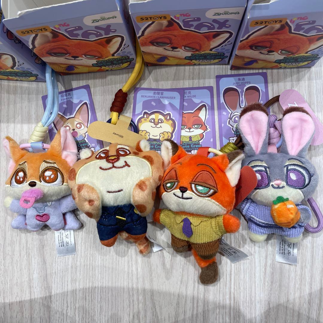 ズートピア52toys