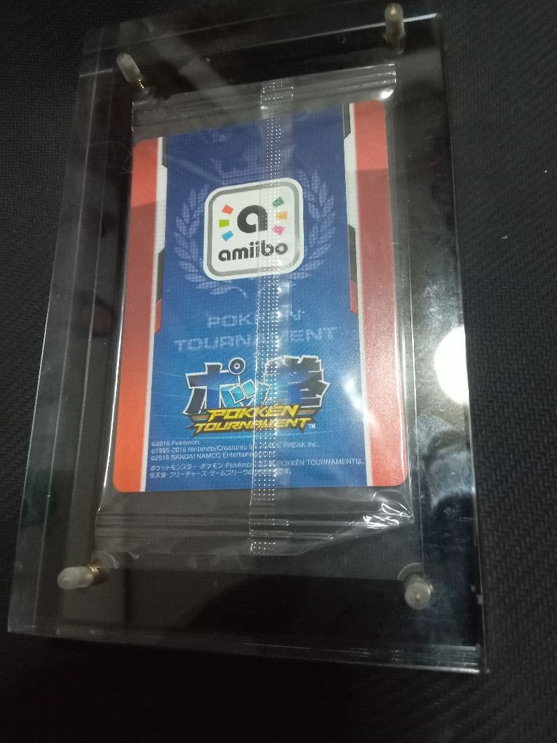 【未開封】ダークミュウツー amiibo ポッ拳トーナメント　カード