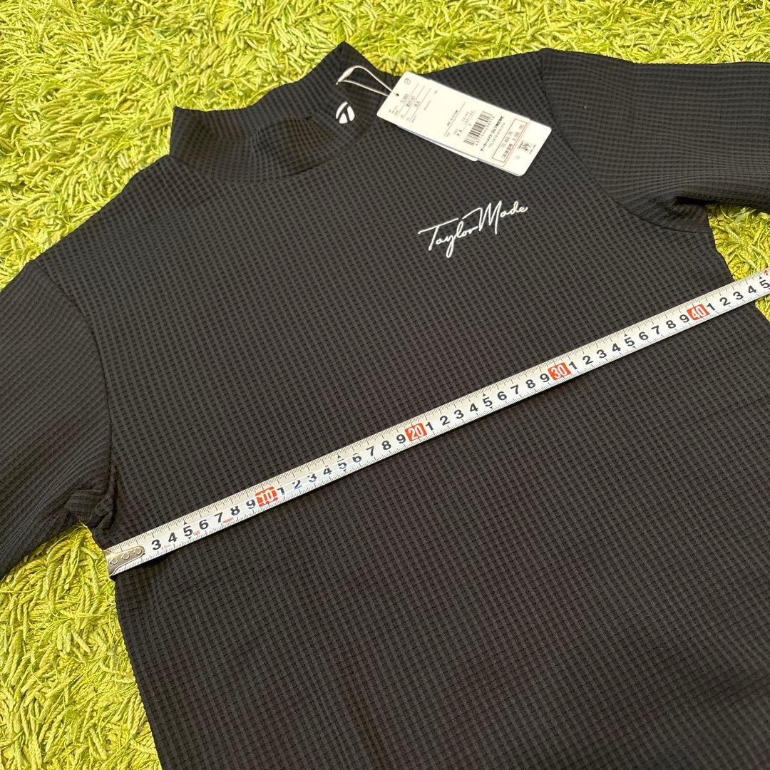 【TaylorMade】S 新品✨春ゴルフ　ロゴモックネックトップス ハイネック