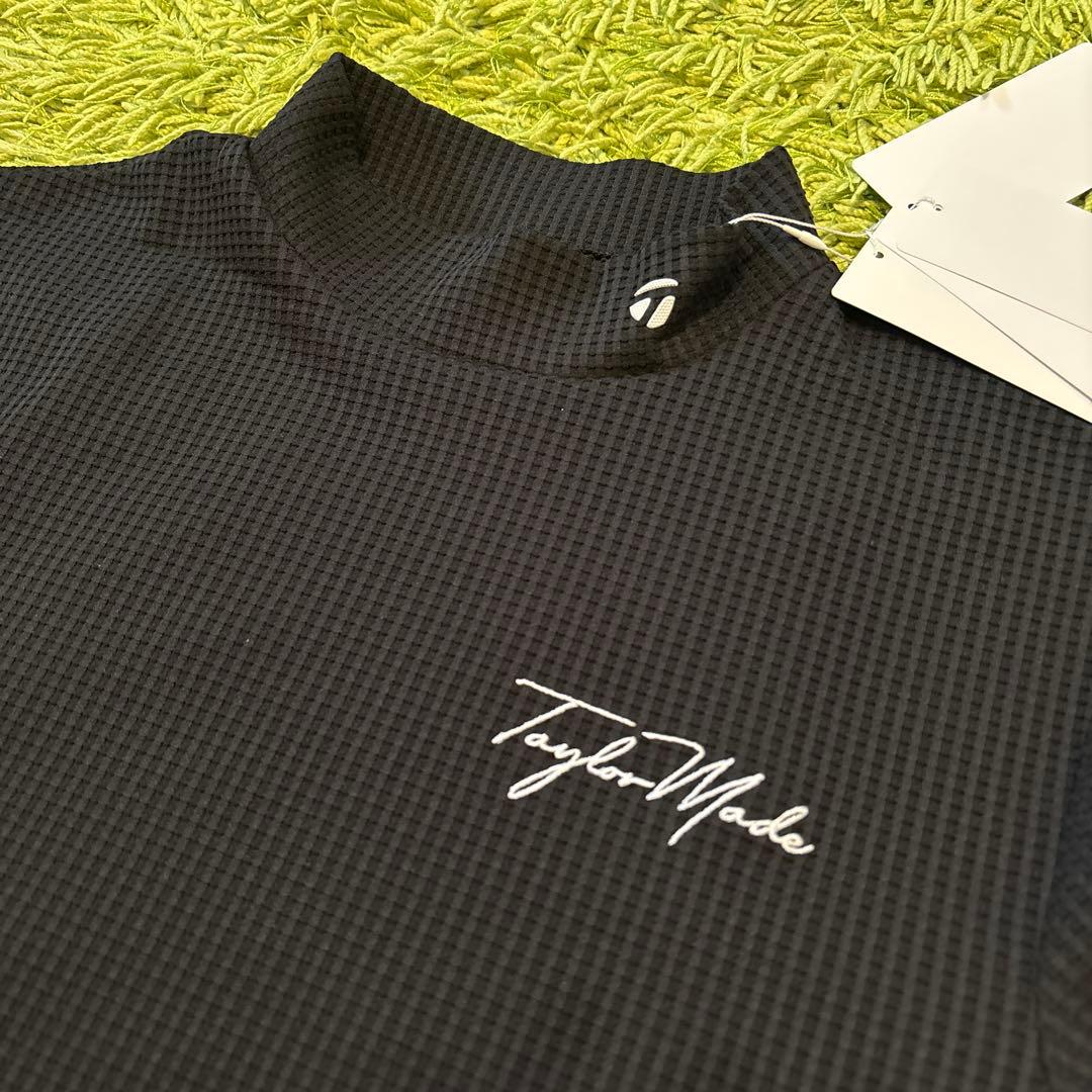 【TaylorMade】S 新品✨春ゴルフ　ロゴモックネックトップス ハイネック