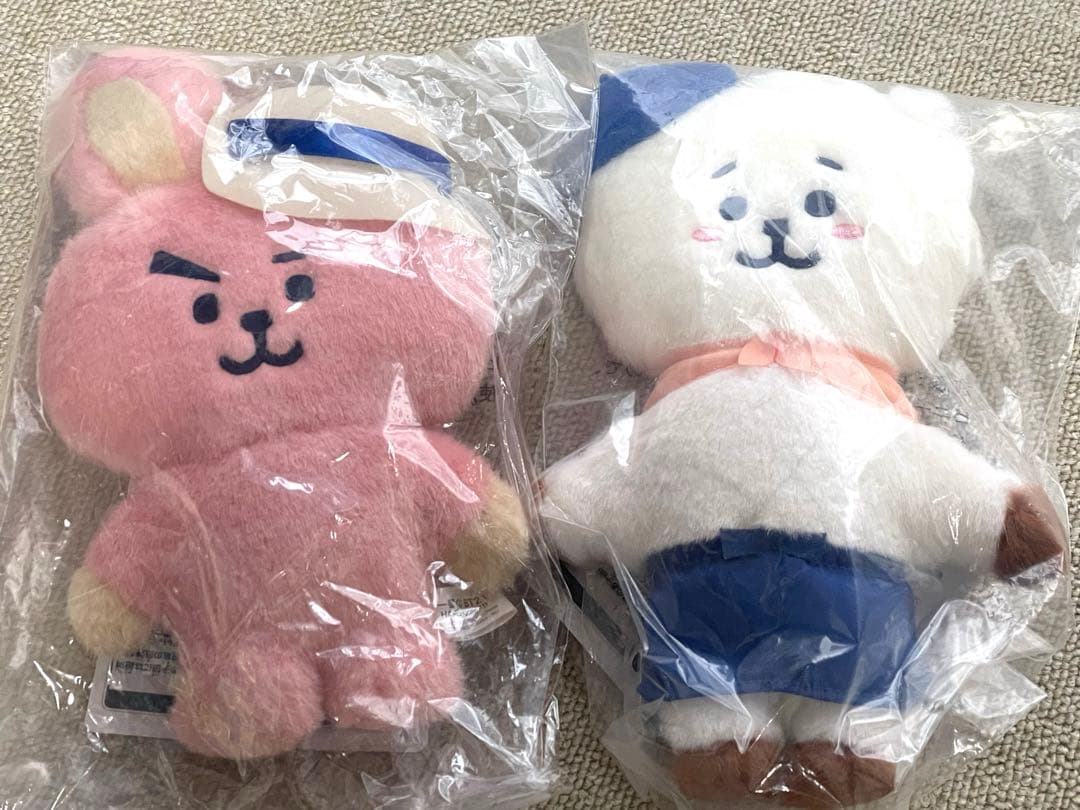 BT21 一番くじ HAPPY CAMP 全7種類 ぬいぐるみコンプ