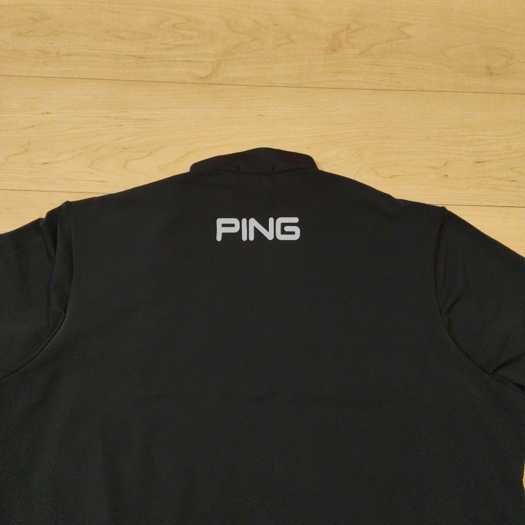 Lサイズ 美品【PING】ピン ゴルフ 中綿入 長袖ハーフジップ ジャケット