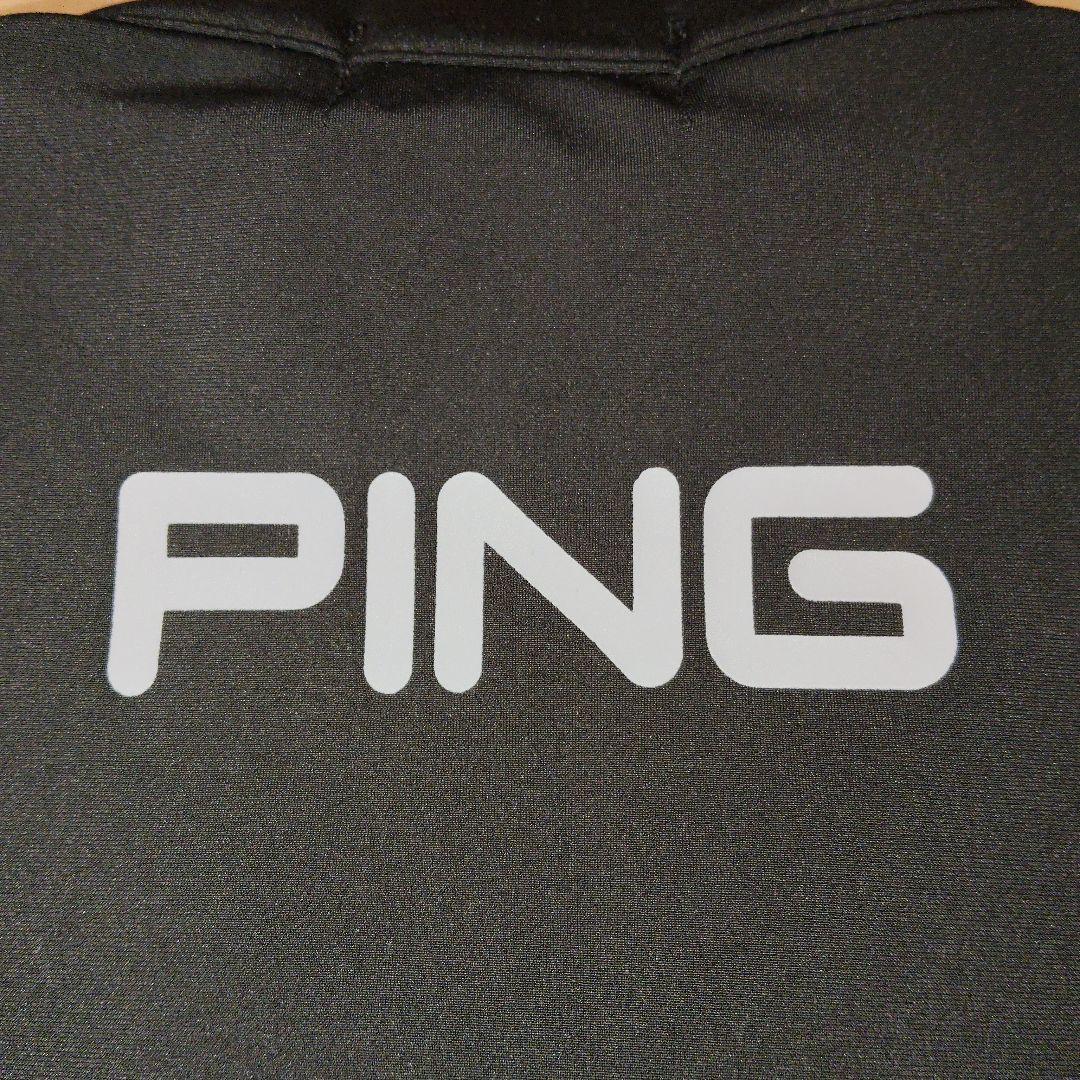 Lサイズ 美品【PING】ピン ゴルフ 中綿入 長袖ハーフジップ ジャケット