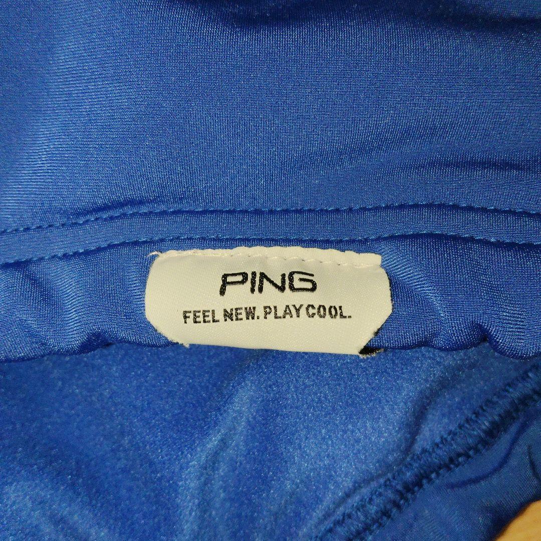 Lサイズ 美品【PING】ピン ゴルフ 中綿入 長袖ハーフジップ ジャケット