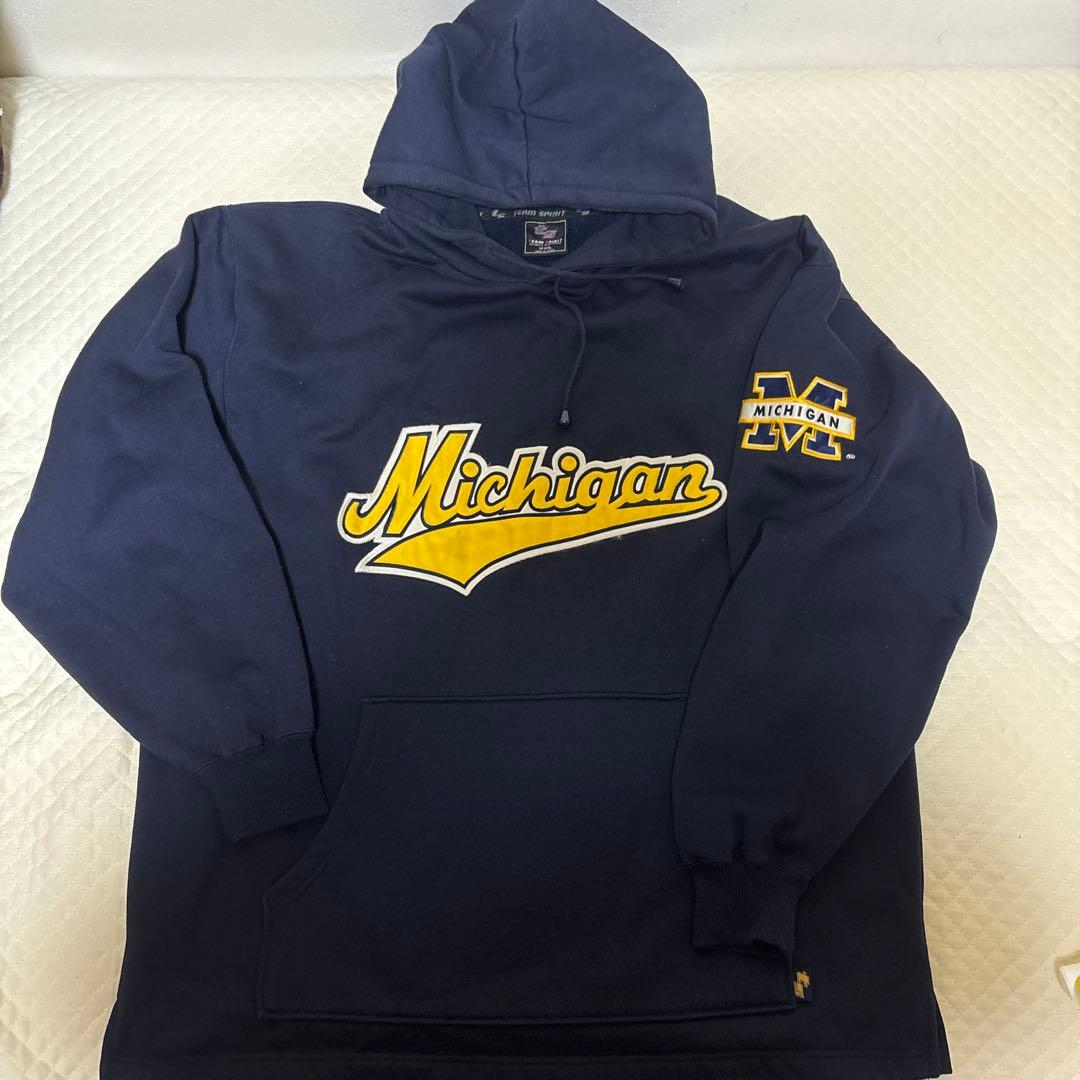 【多少値下げ⭕️】Michigan ミシガン パーカー ネイビー キャップセット
