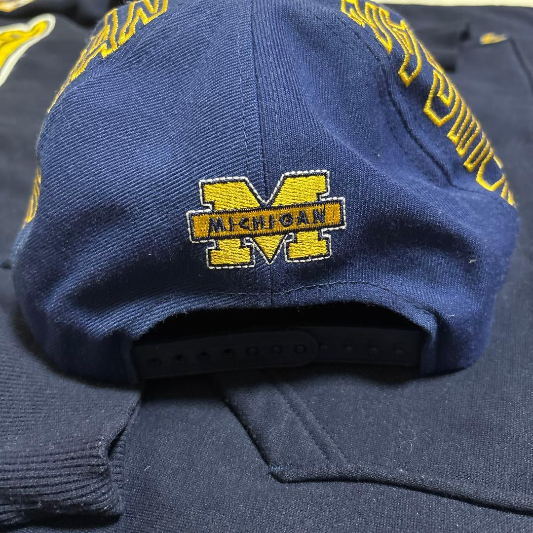 【多少値下げ⭕️】Michigan ミシガン パーカー ネイビー キャップセット