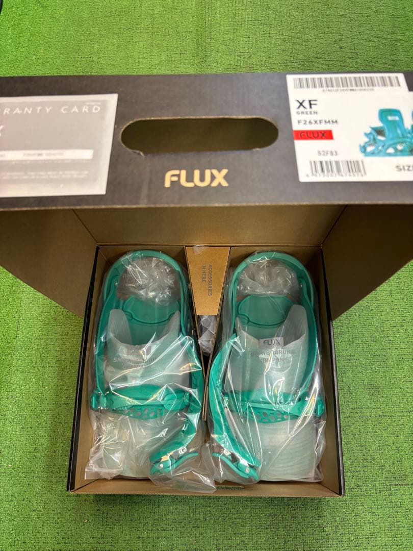 FLUX F26XFM ビンディング グリーン M新品