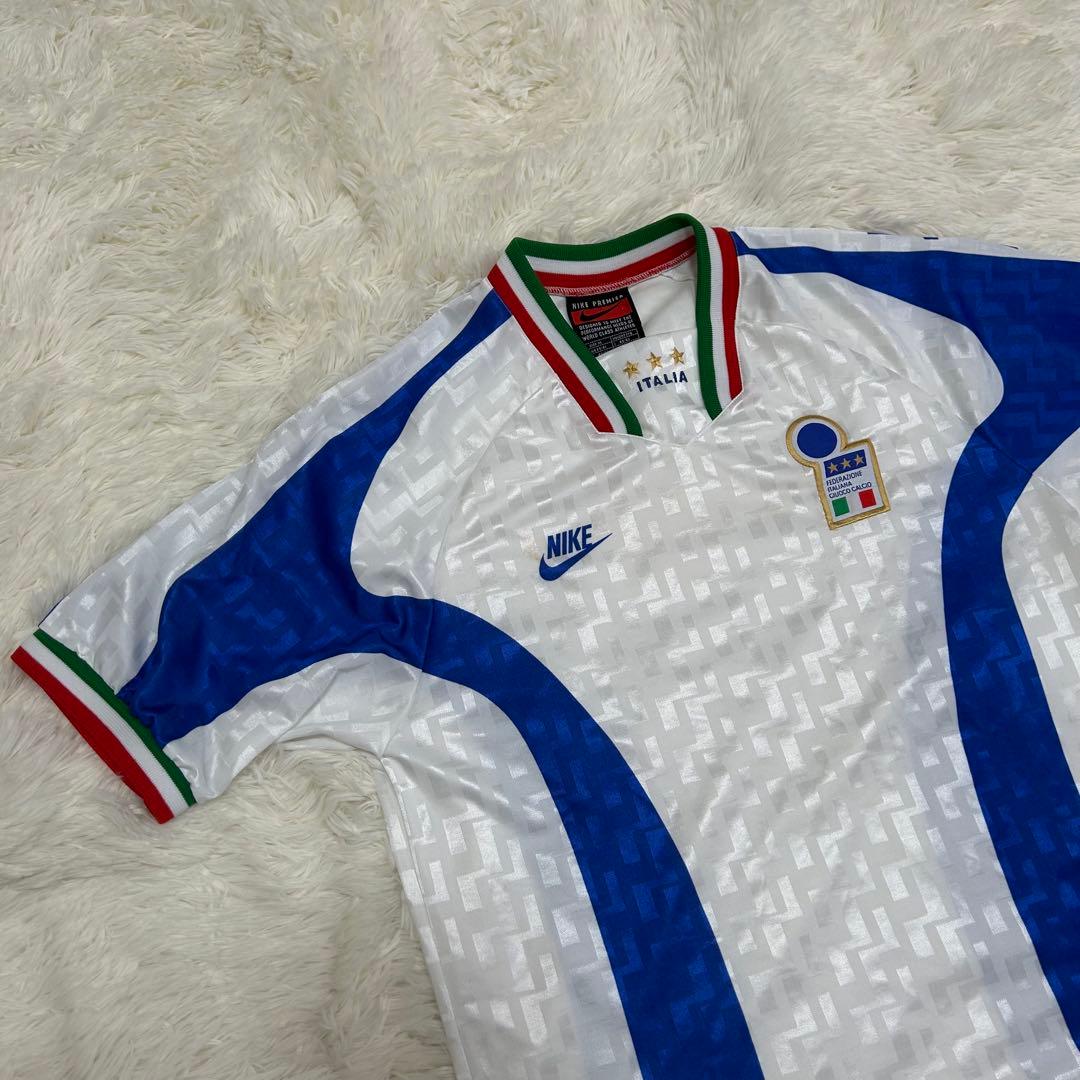 90's NIKE ナイキ イタリア代表　ユニフォーム　MADE in UK