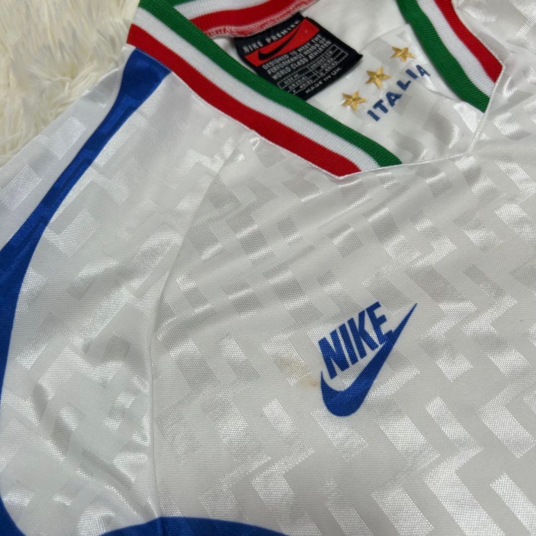 90's NIKE ナイキ イタリア代表　ユニフォーム　MADE in UK