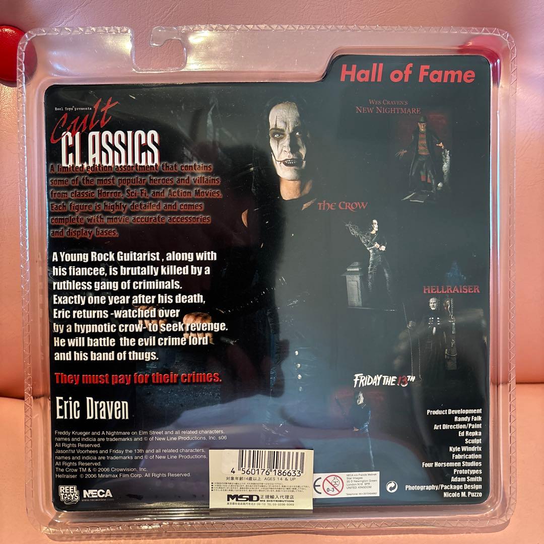 NECA Cult CLASSICS クロウ（エリック・ドレイヴン）フィギュア