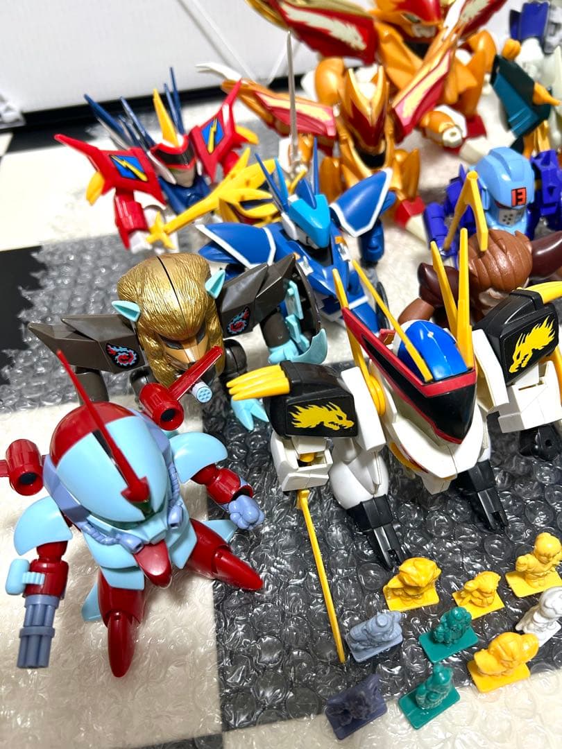 魔神英雄伝ワタル　プラクション等　25体　ジャンク