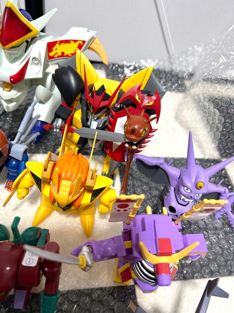 魔神英雄伝ワタル　プラクション等　25体　ジャンク