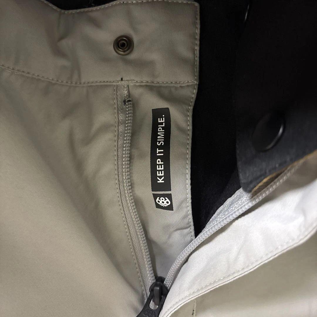 686シックスエイトシックス スノーボードウェア 上下セットL infiDRY