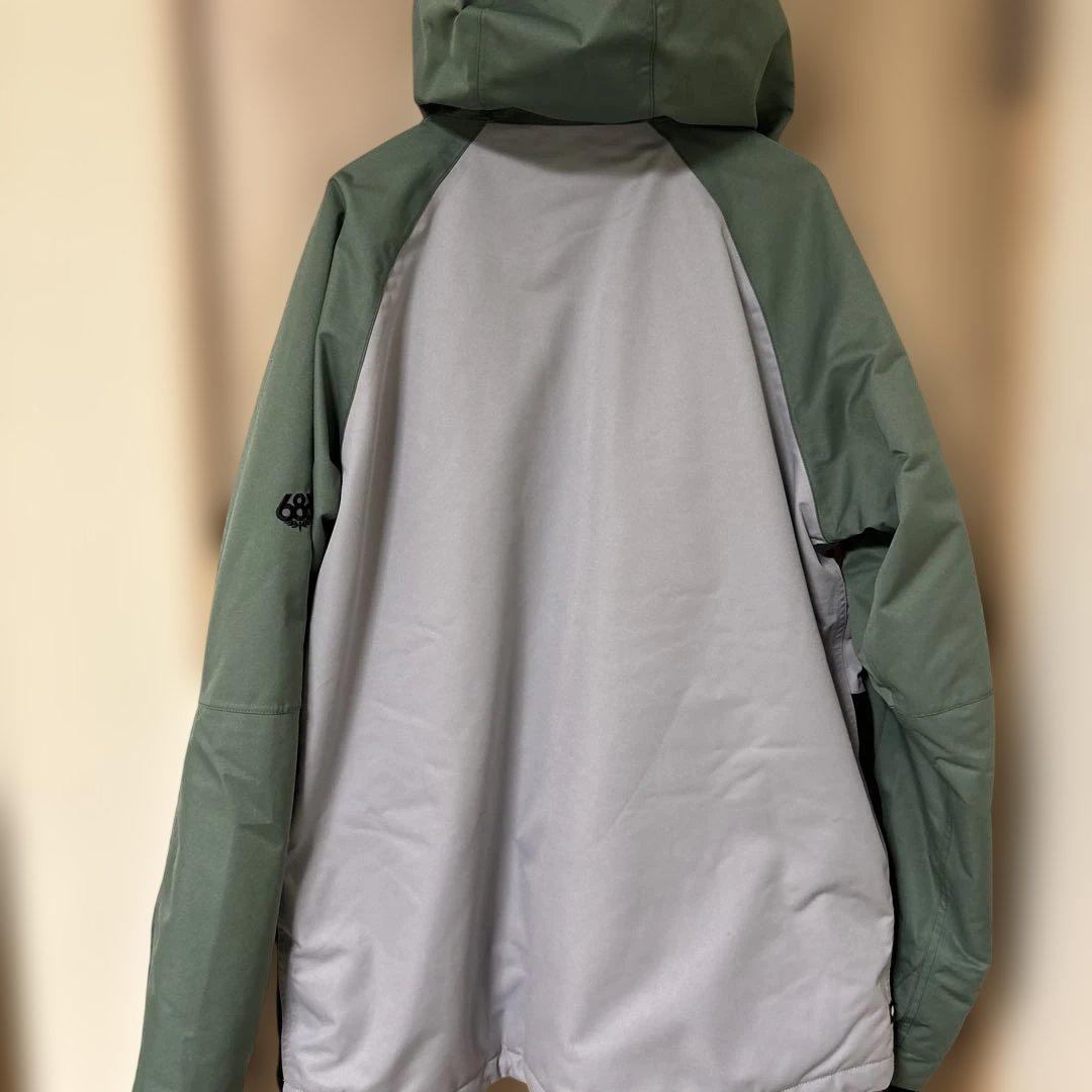 686シックスエイトシックス スノーボードウェア 上下セットL infiDRY