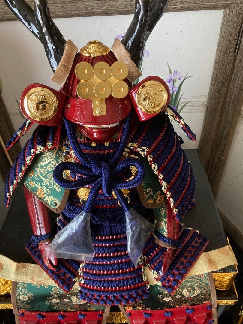 美品　五月人形　真田幸村