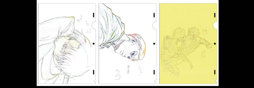 WIT STUDIO 浅野恭司　クリアファイル　リヴァイ　エルヴィン　進撃の巨人