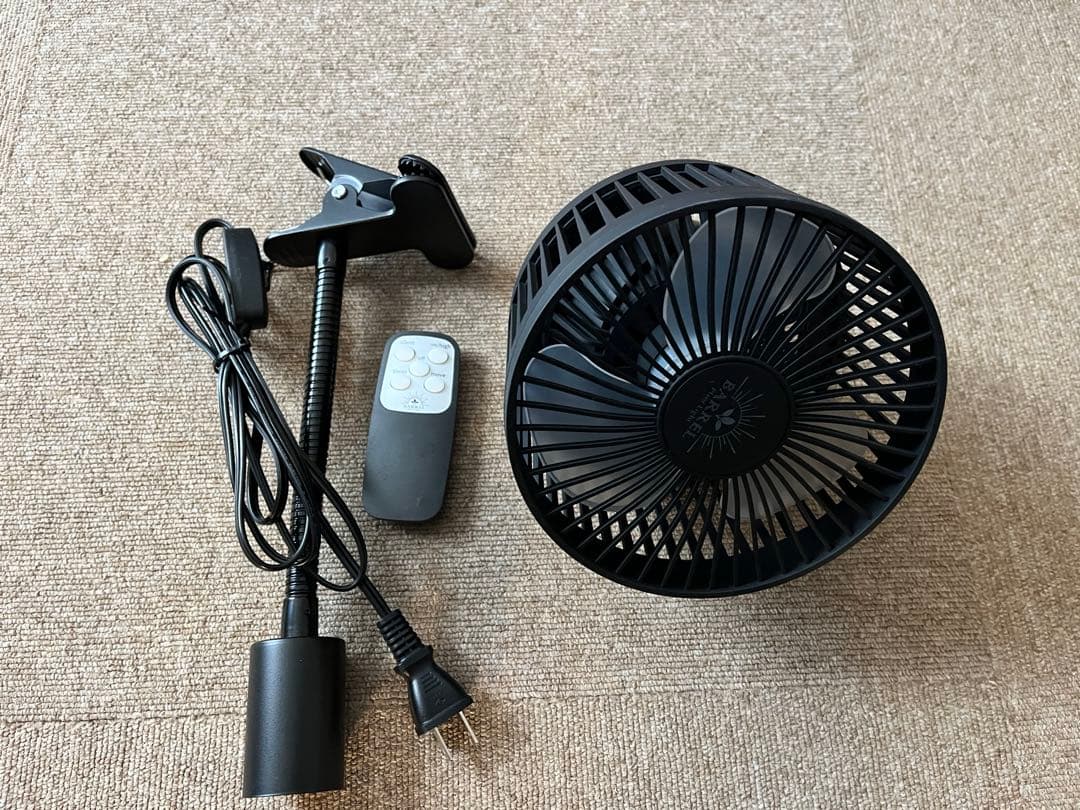中古品BARELL FAN エクメアムーブ＋ 未使用品BRIM ソケット
