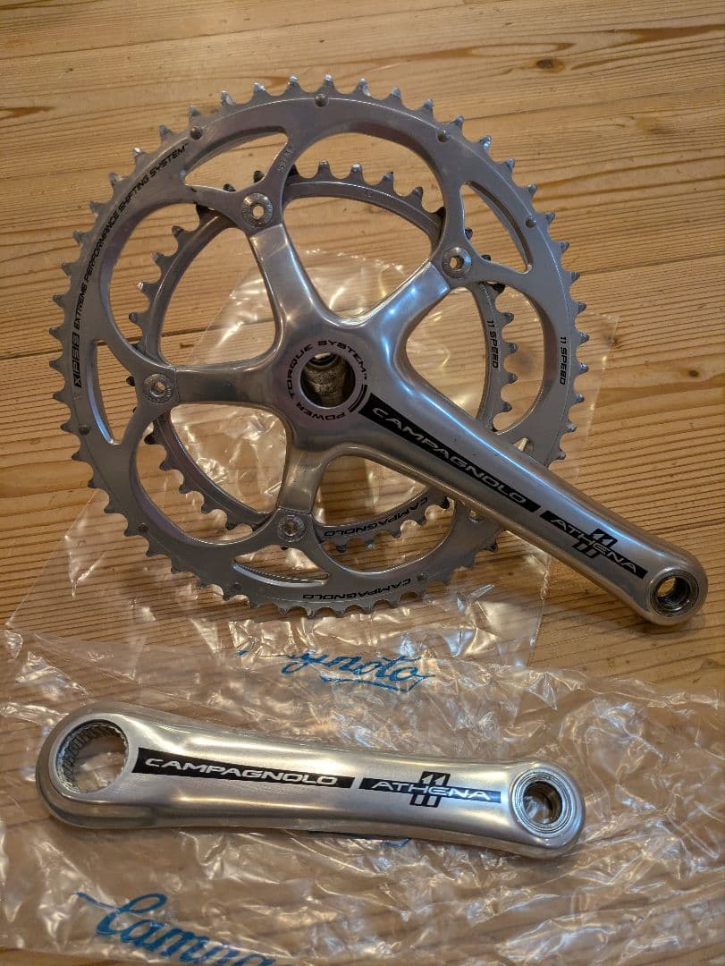 Campagnolo Athena クランクセット170ミリ53/39 アテナ