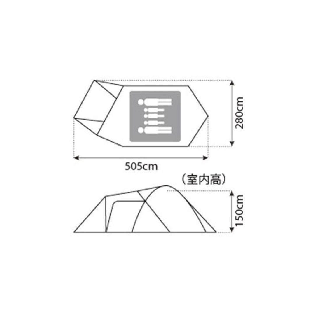 peak Amenity Dome M キャンプテント