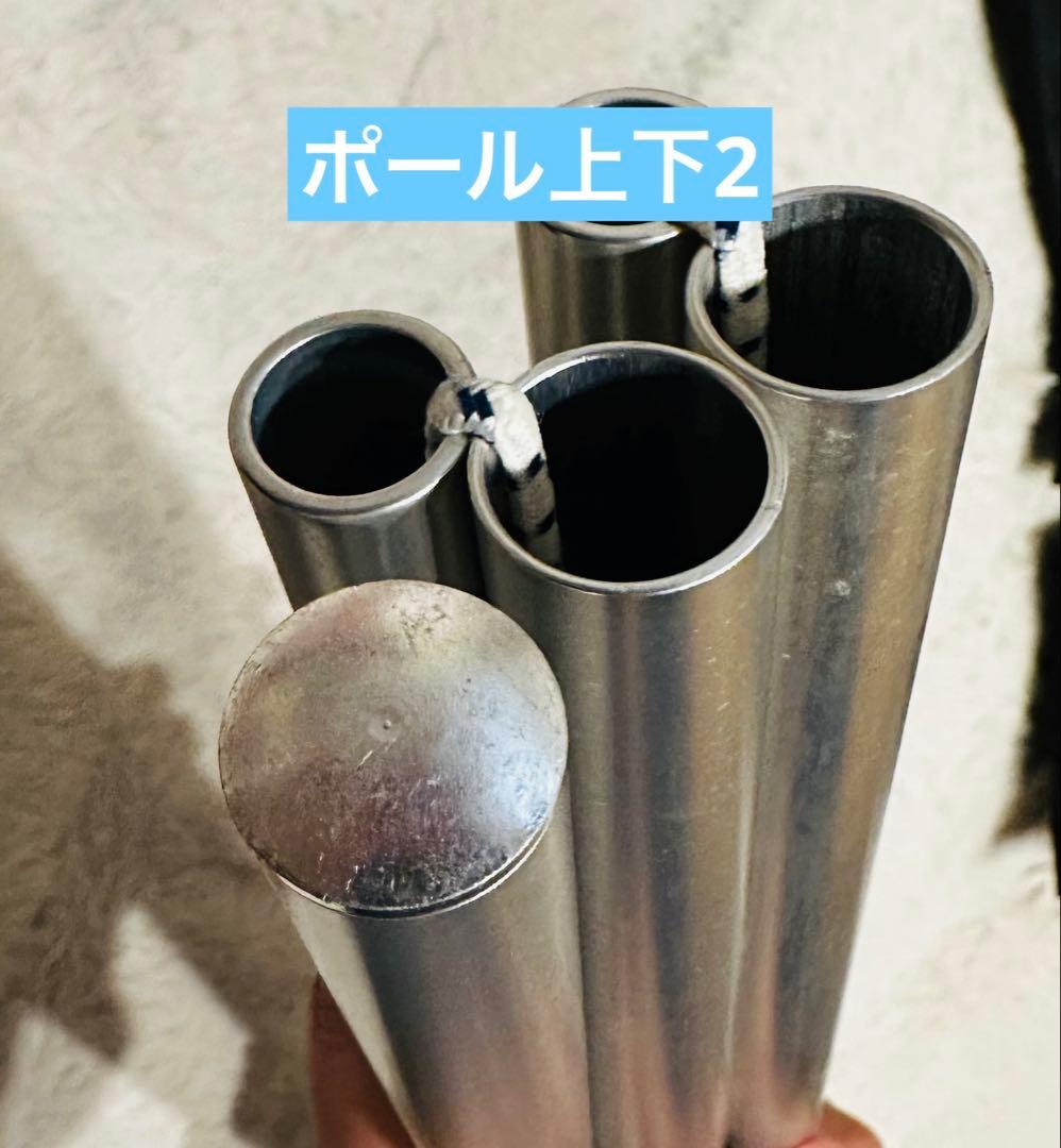 【8角形ガイド付】unafreely ワンポールテント ブラック【美品】