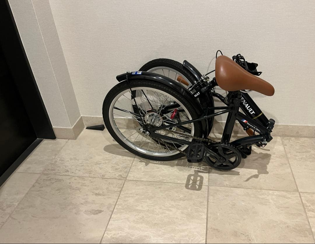 RENAULT 折りたたみ自転車 ブラック
