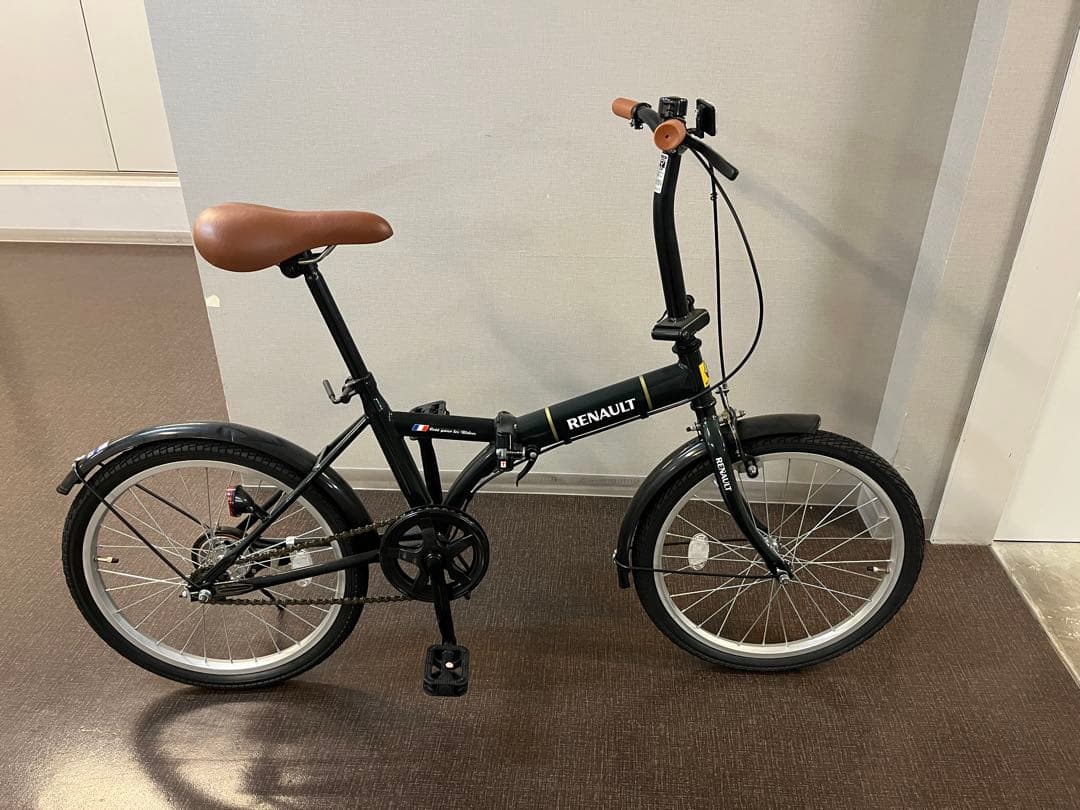 RENAULT 折りたたみ自転車 ブラック