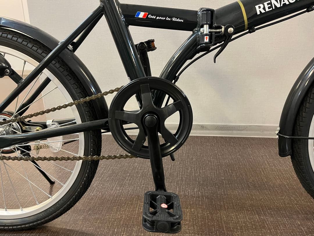 RENAULT 折りたたみ自転車 ブラック