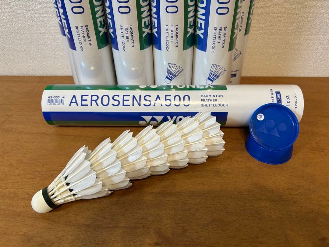 YONEX AEROSENSA500④ バドミントンシャトル 1箱115球