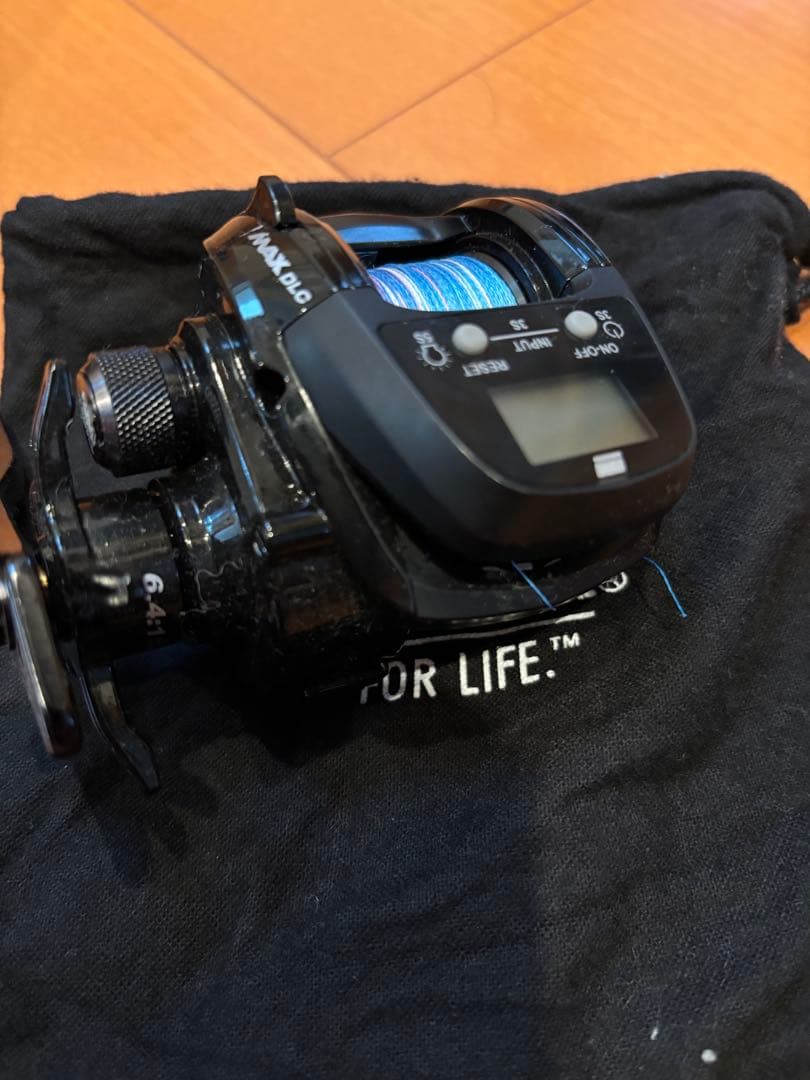☆美品・1度のみ使用☆ AbuGarcia MAX DLC MHP 右巻き