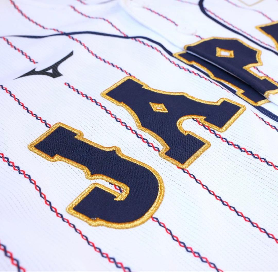WBC 万波中正 66 ユニフォーム L サイズ 新品 レプリカ 侍ジャパン