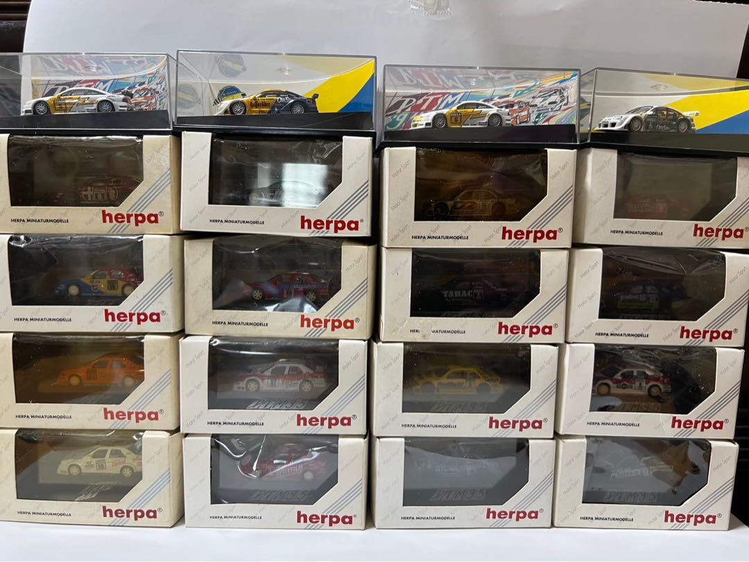 ＤＴＭ　ミニカー　ミニチャンプス　ヘルパ　ベンツ　オペルアルファロメオプラモデル