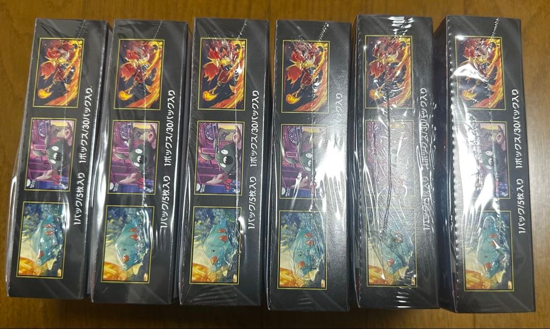 シュリンク付き　ポケモンカード　ニンジャスピナー6BOXセット 新品未開封