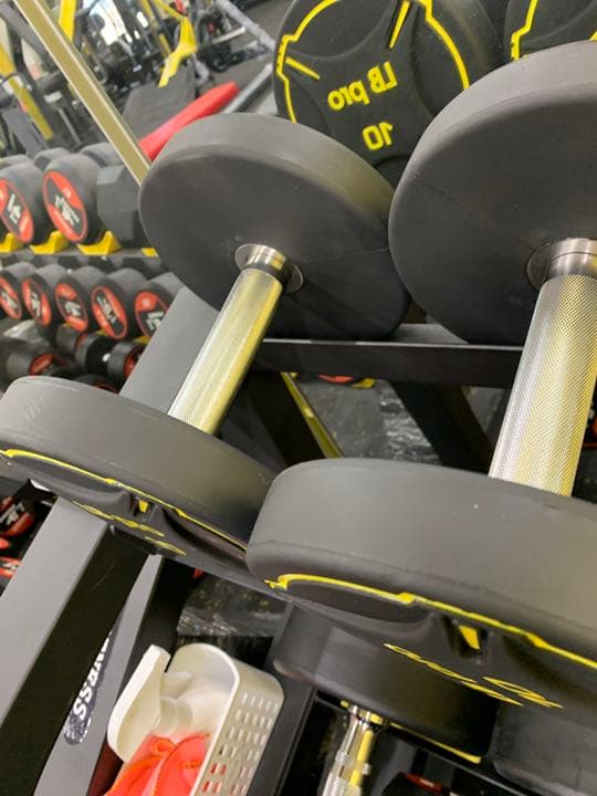 TPUダンベル　　50kg 2個