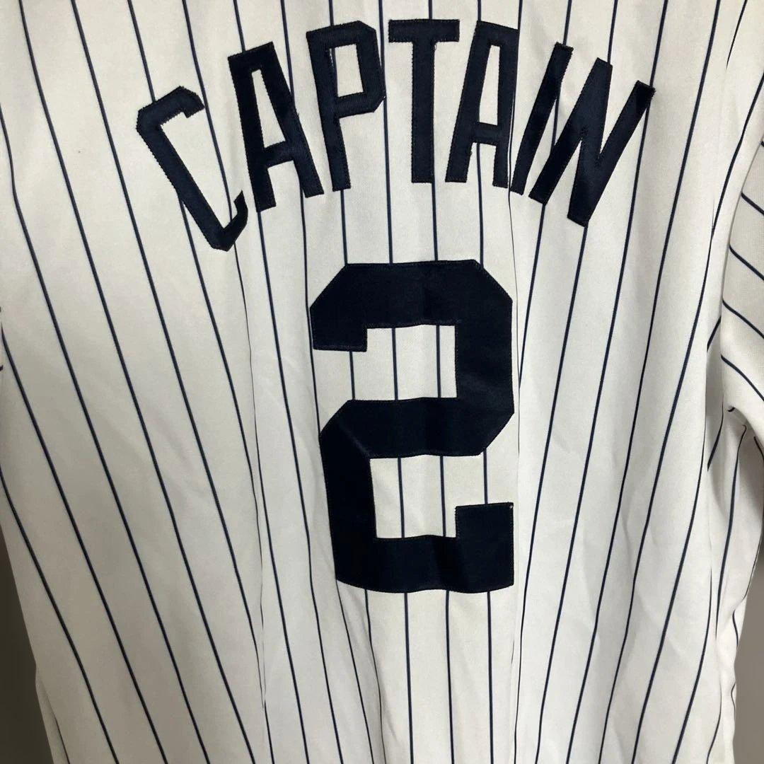 新品Majestic MLBヤンキース ジーター ユニフォーム　タグ付き