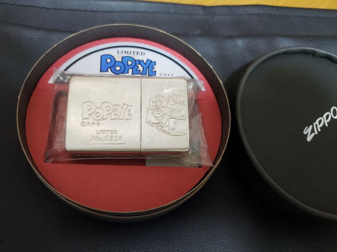 ZIPPO POPEYE LIMITED 本数限定時計 アンティーク置時計
