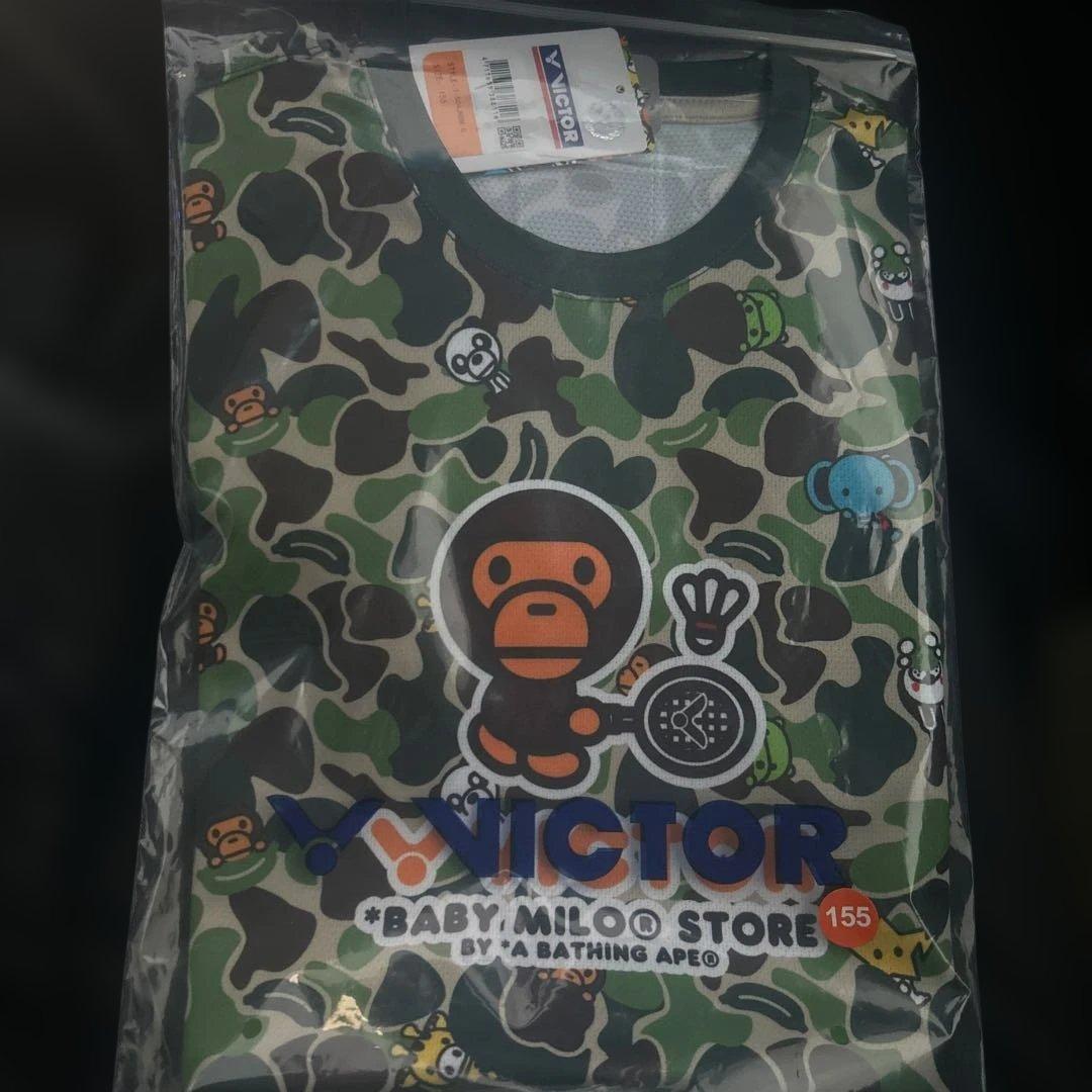 VICTOR/ コラボカモフラシャツ　KIDS155