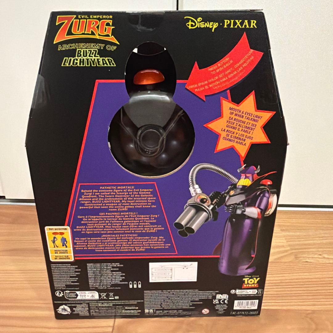 【新品未使用】Disney トイストーリー Zurg フィギュア