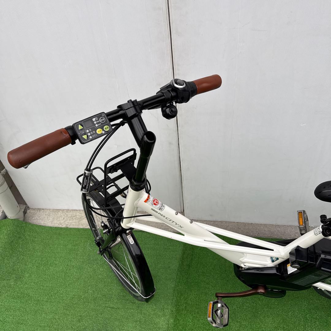 YAMAHAヤマハ電動アシスト自転車20インチ 12.3Ah ホワイト