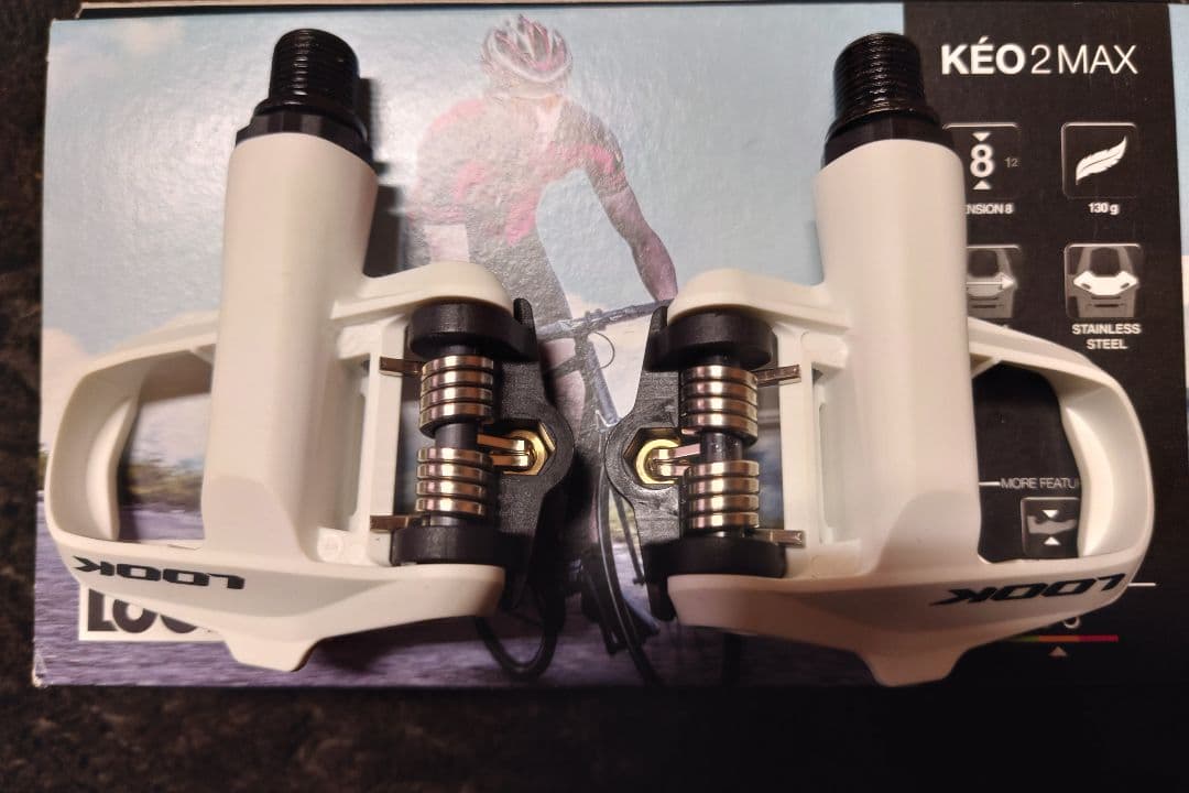 LOOK ルック KEO2MAX ケオ2マックス ビンディングペダル ホワイト