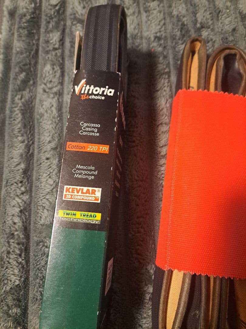Vittoria Rally 21-28 220TPI チューブラータイヤ 2本