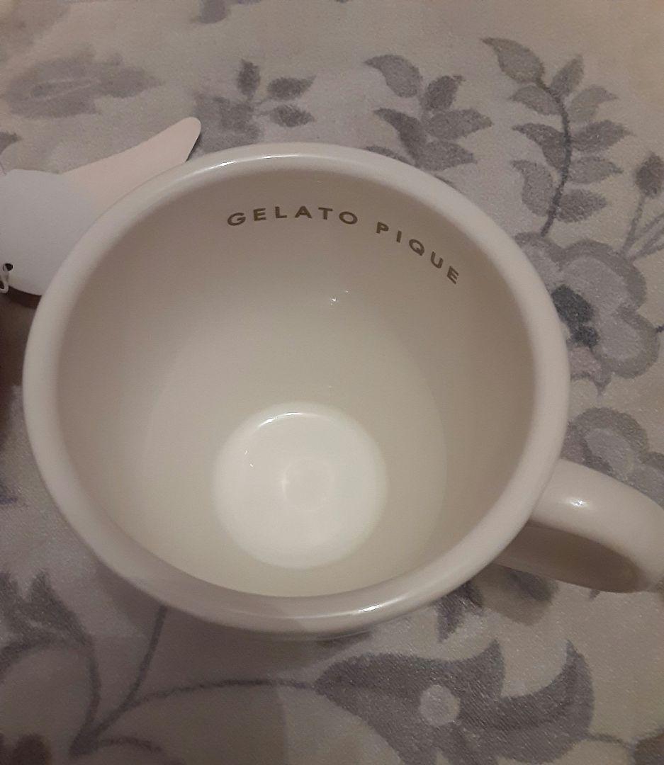 ジェラートピケつぶまめクッションマグカップセット