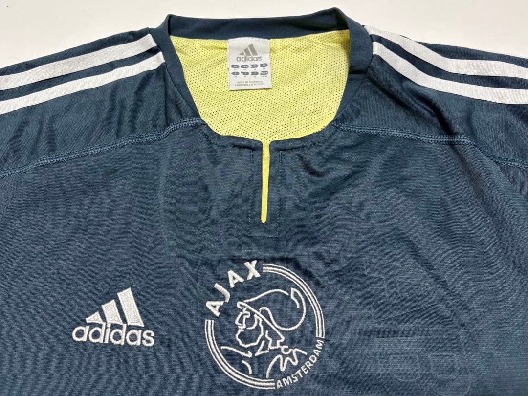 【アヤックス／adidas】03/04 アウェイ 長袖 ユニフォーム (O)