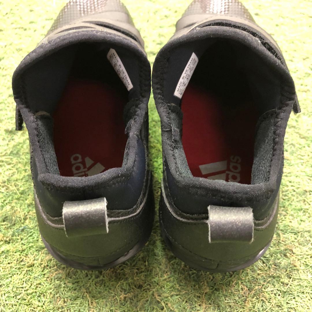 adidas スパイク 黒 ベルト　26.5cm