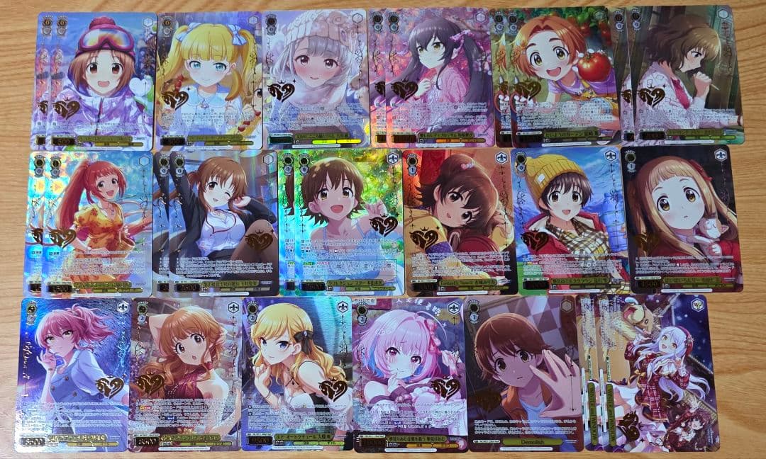 ヴァイスシュヴァルツ デレマス アイドルマスターシンデレラガールズ まとめ売り