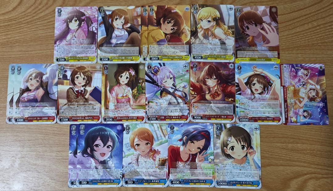 ヴァイスシュヴァルツ デレマス アイドルマスターシンデレラガールズ まとめ売り