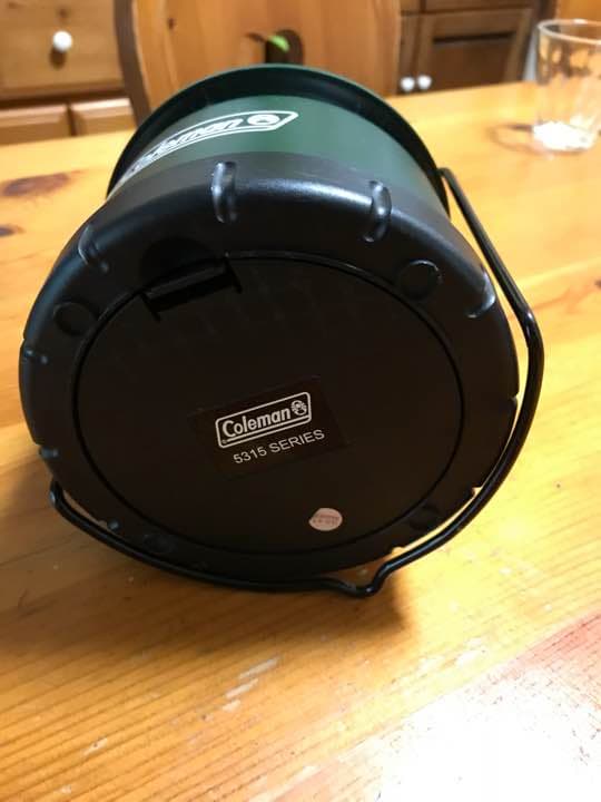 コールマン電池式ランタン