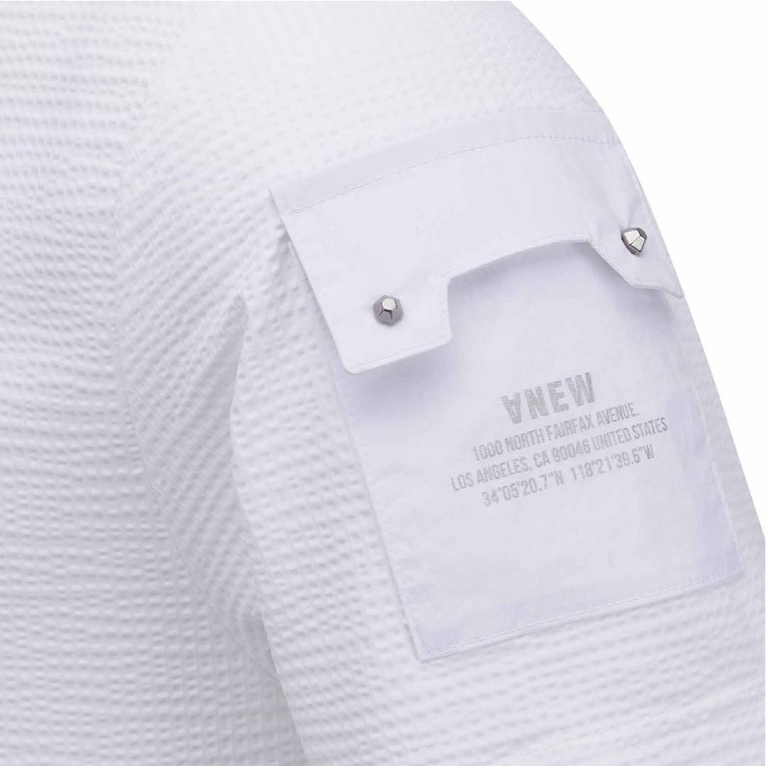 新品⭐️タグ付き ⭐️XL ANEW メンズ ポロシャツ　ホワイト