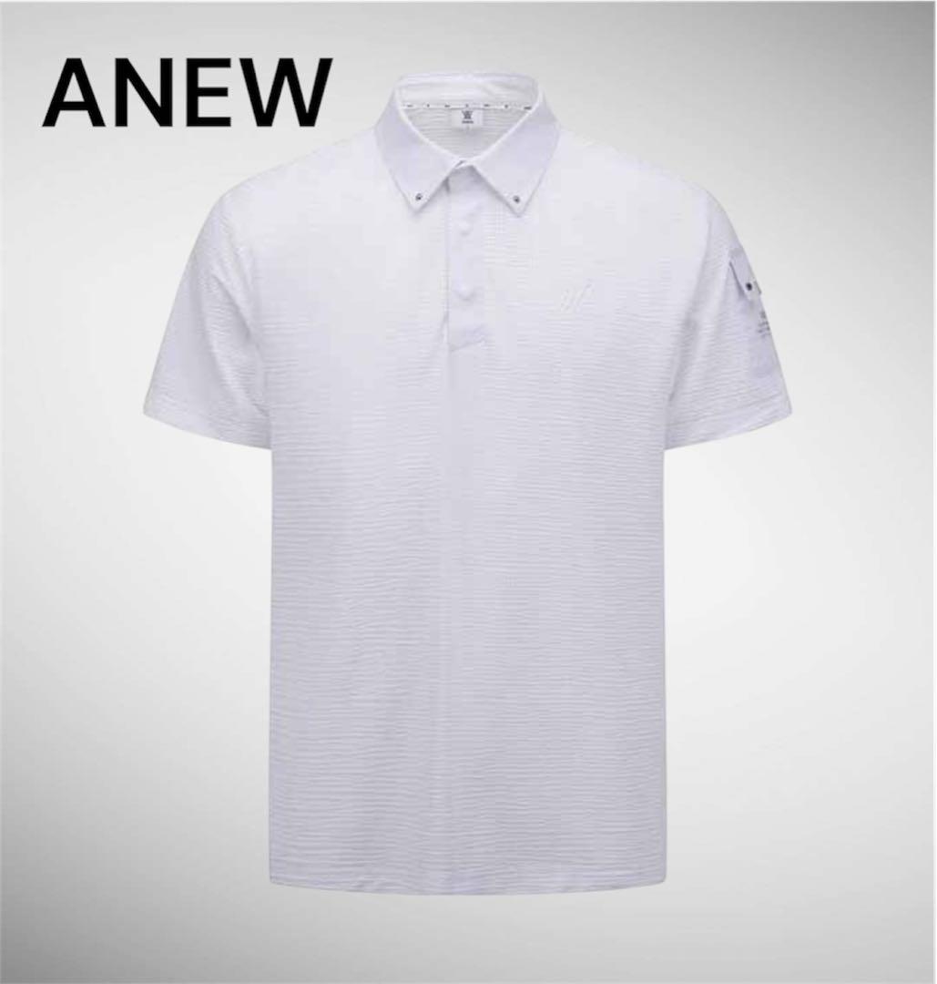 新品⭐️タグ付き ⭐️XL ANEW メンズ ポロシャツ　ホワイト