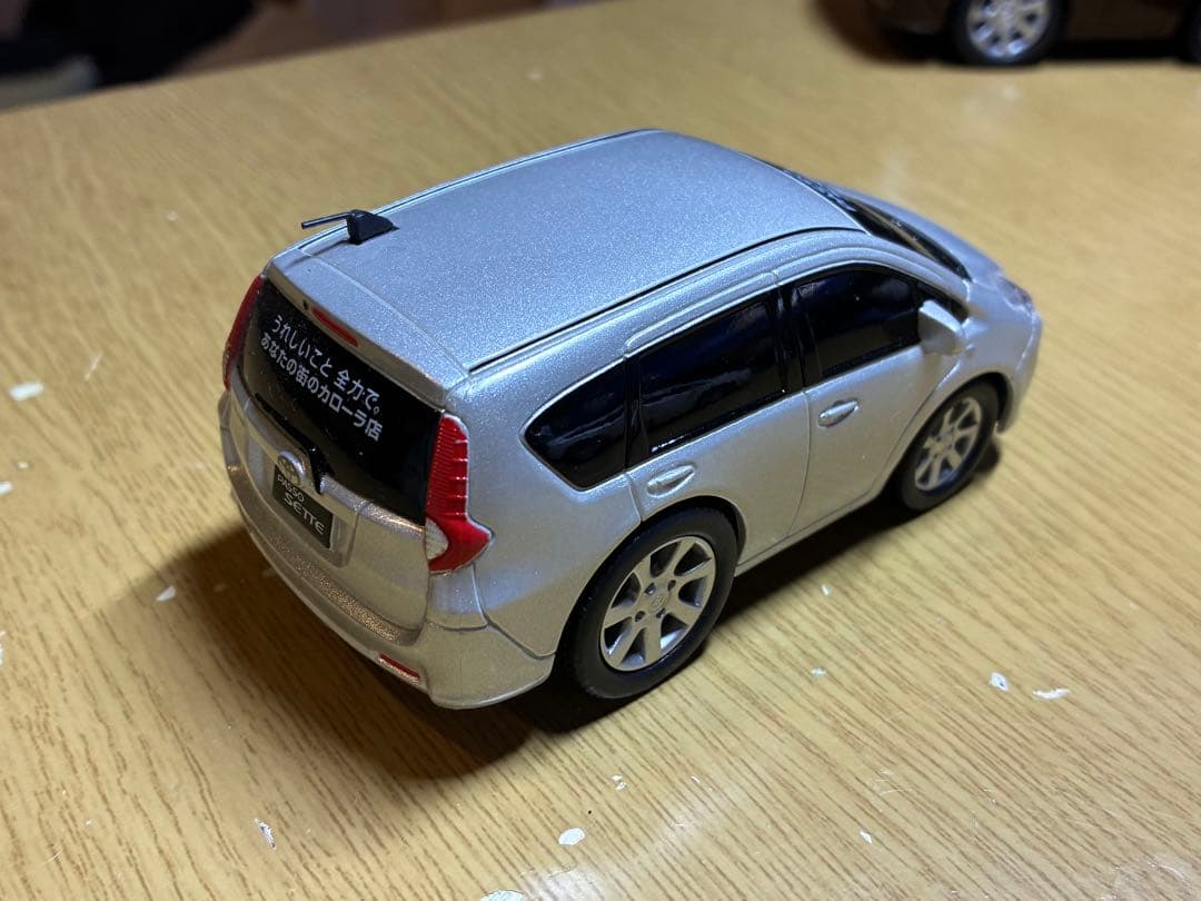 トヨタ パッソセッテ カラーサンプル プルバックカー ドライブタウン 3色セット