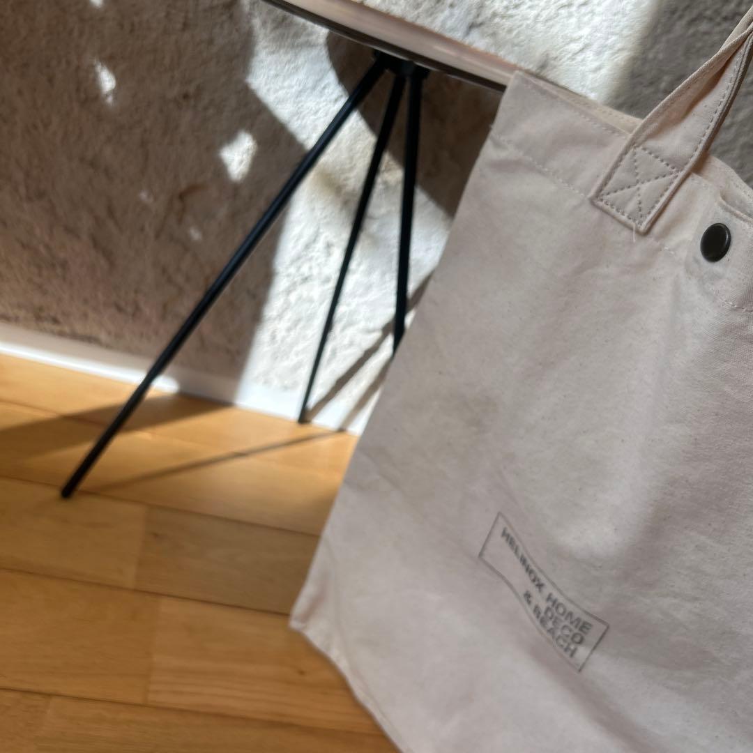 ほぼ新品 Helinox テーブル ウォールナット